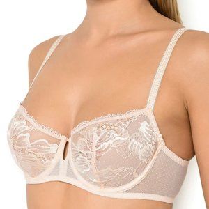 Simone Pérèle Promesse Sheer Demi Bra in Aurora